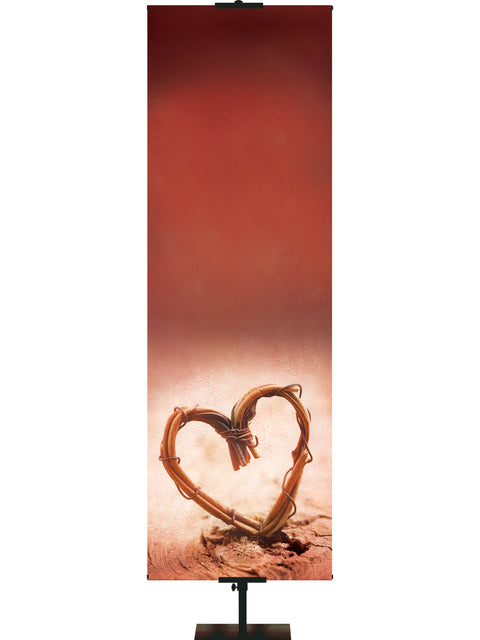 Heart Custom Banner - Custom Year Round Banners - PraiseBanners