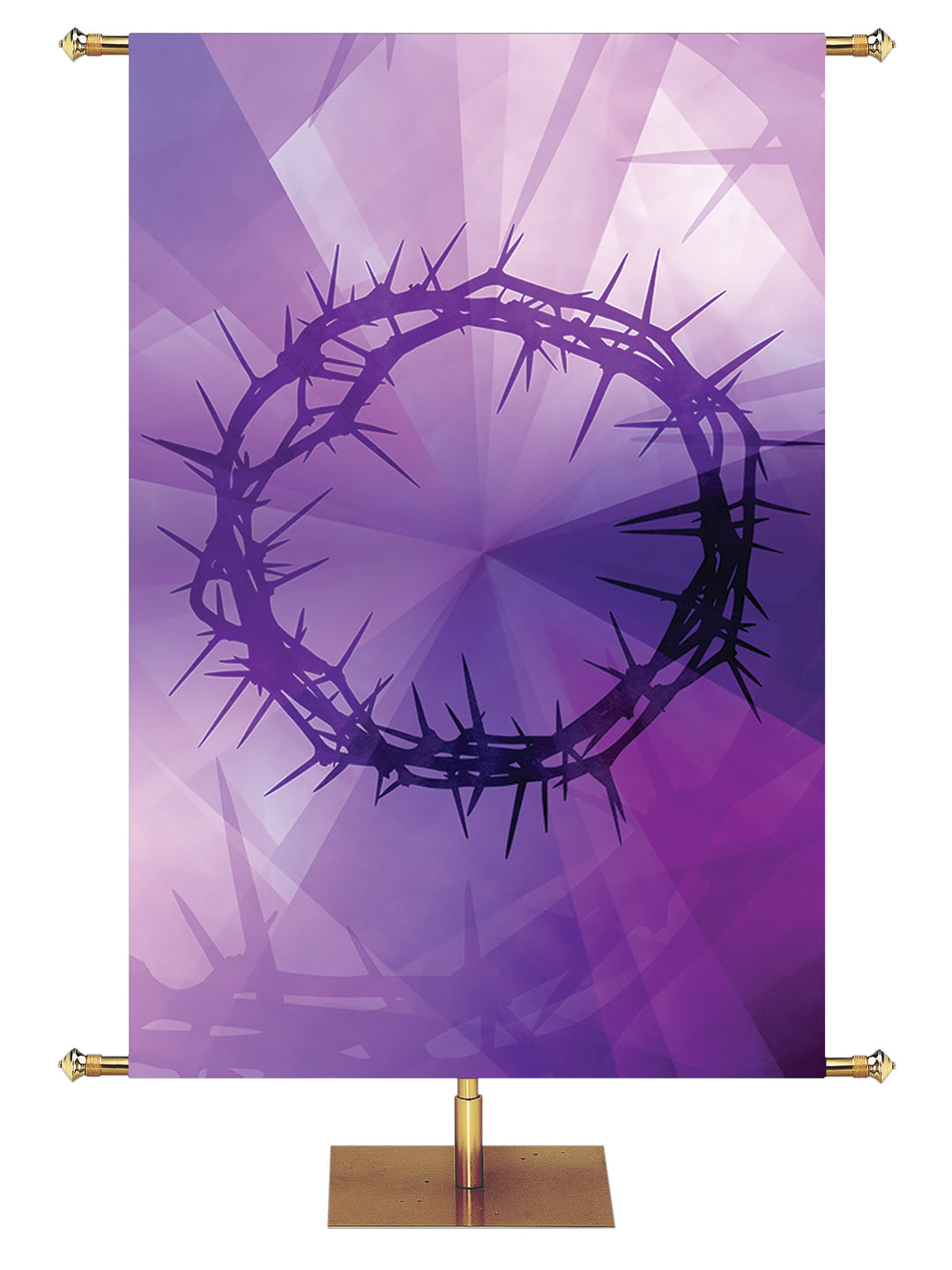 Custom Symbols of Easter Banner Crown of Thorns - Custom Easter Banners - PraiseBanners