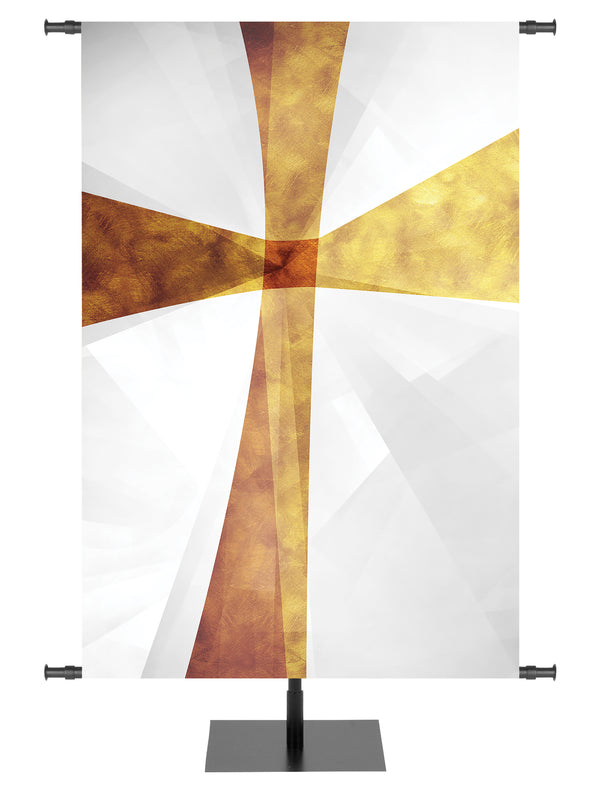 Custom Banner Symbols of Easter He Has Risen