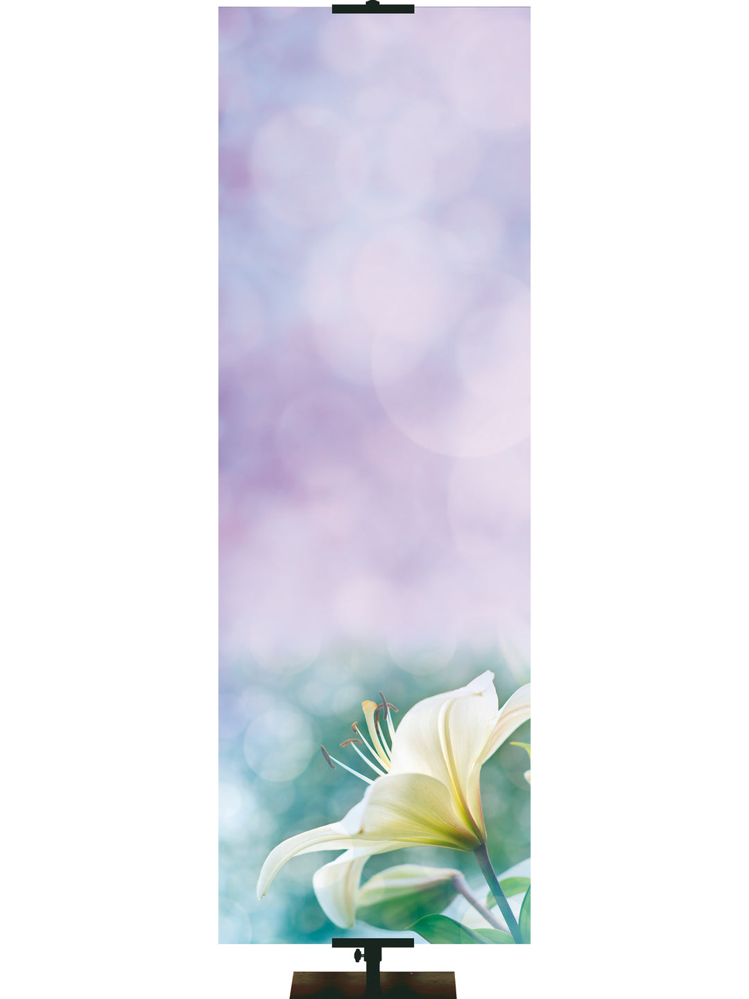 Easter Truths Custom Lilies Right Banner - Custom Easter Banners - PraiseBanners