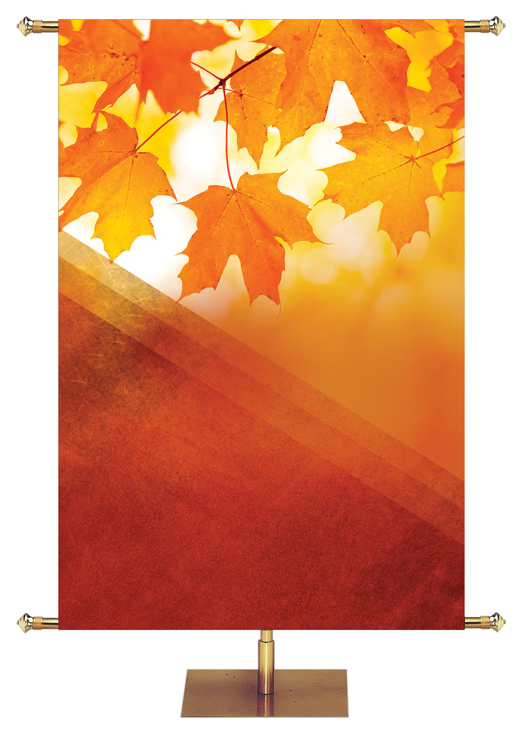 Custom Banner Golden Harvest Give Thanks to His Holy Name - Custom Fall Banners - PraiseBanners