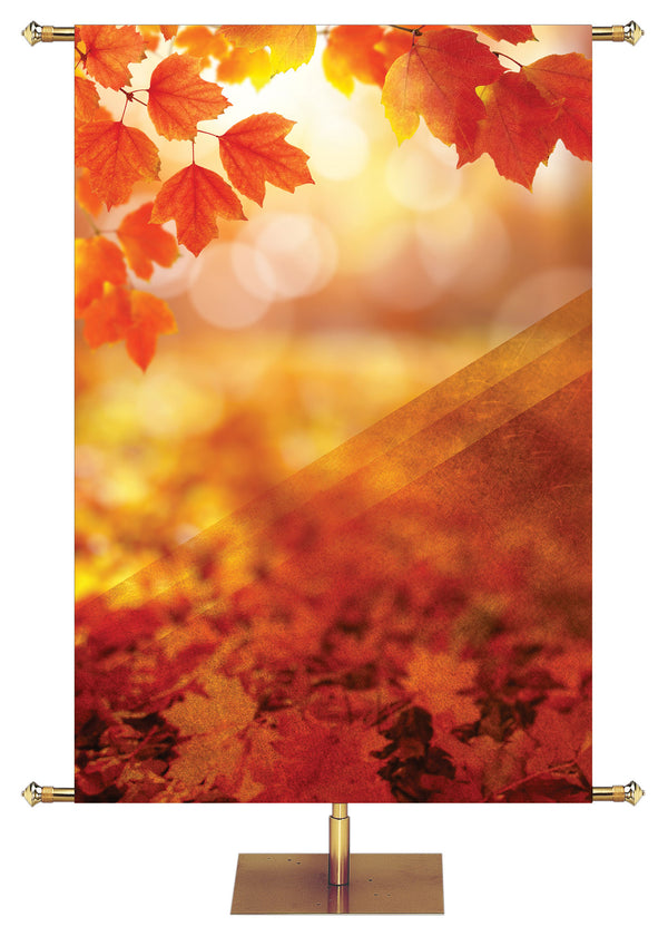 Bannière personnalisée Golden Harvest Remercie