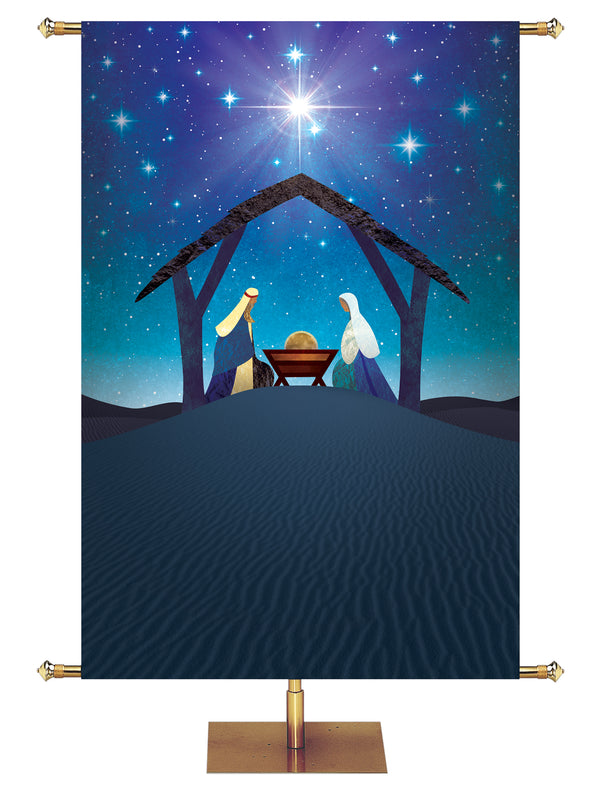 Custom Banner O Holy Night Everlasting Father - Prince of Peace 2