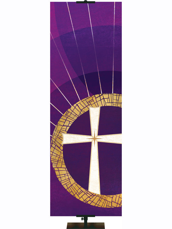 Custom Banner Hallmarks of Hope Cross Symbol and Grace