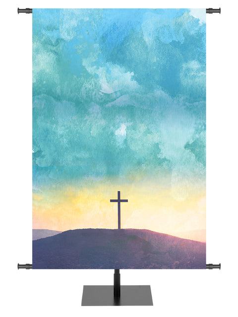 Custom Banner Impressions of Easter No Condemnation - Custom Easter Banners - PraiseBanners