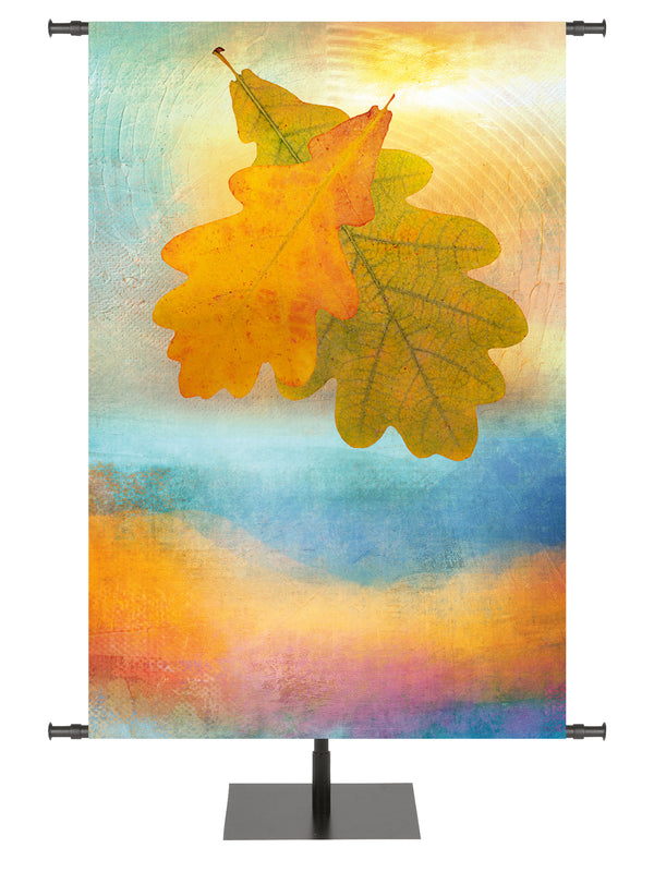 Custom Banner A Joyous Autumn Give Thanks To His Holy Name