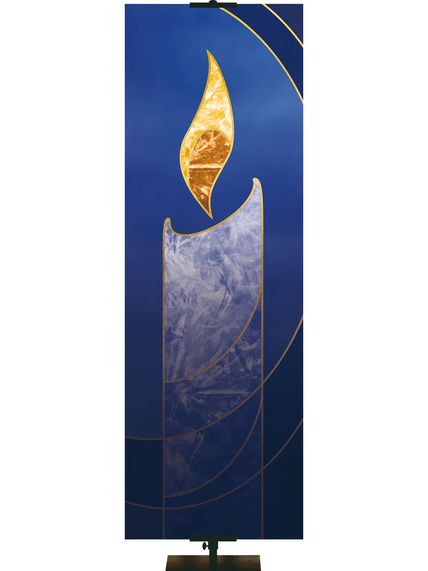 Custom Banner Colors of the Liturgy Candle