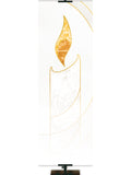 Colors of the Liturgy Custom Banner Candle - Custom Liturgical Banners - PraiseBanners