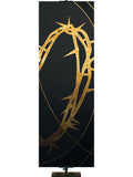 Colors of the Liturgy Custom Banner Crown of Thorns - Custom Liturgical Banners - PraiseBanners