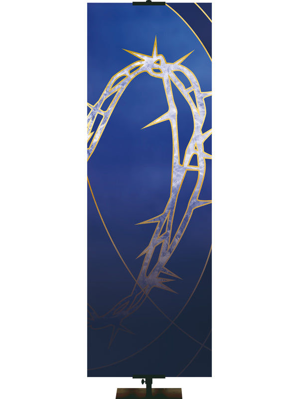 Custom Banner Colors of the Liturgy Crown of Thorns