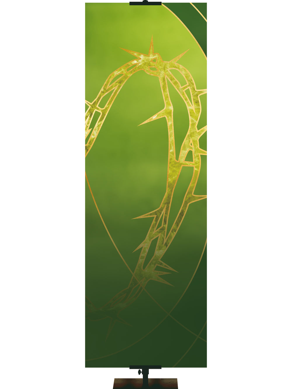 Colors of the Liturgy Custom Banner Crown of Thorns - Custom Liturgical Banners - PraiseBanners