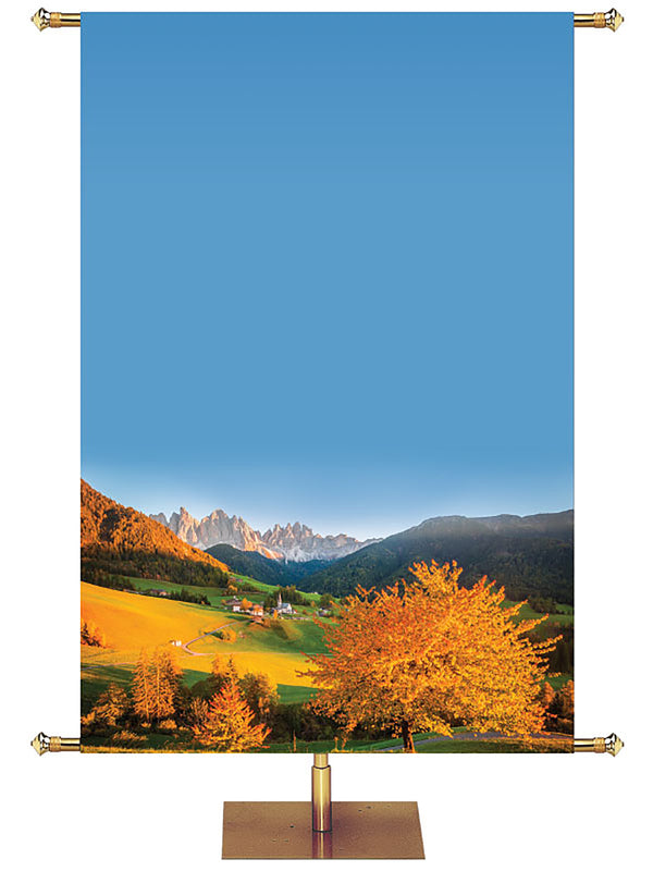 Custom Banner Memories of Autumn Let Us Rejoice And Be Glad In It