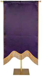 Custom Embellished Banner Sculpted M Style in 8 Color Options - Custom Hand Crafted Banners - PraiseBanners