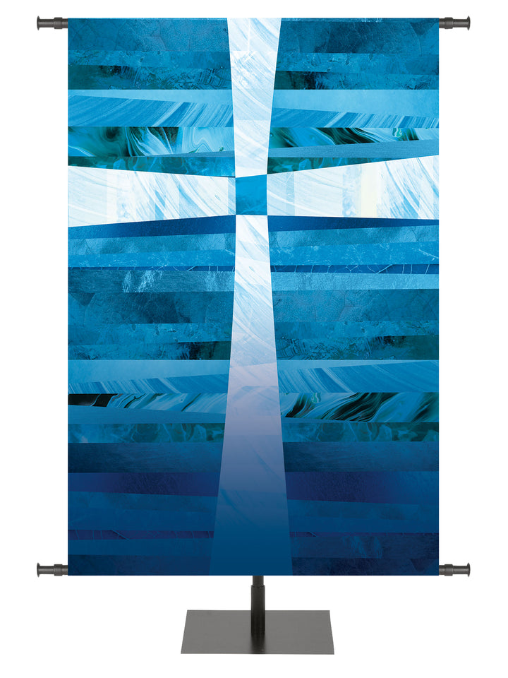 Redeeming Love Cross Right Custom Banner - Custom Easter Banners - PraiseBanners