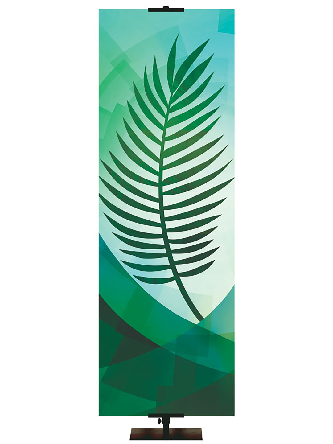 Custom Enduring Symbols of Easter Banner Palm Left