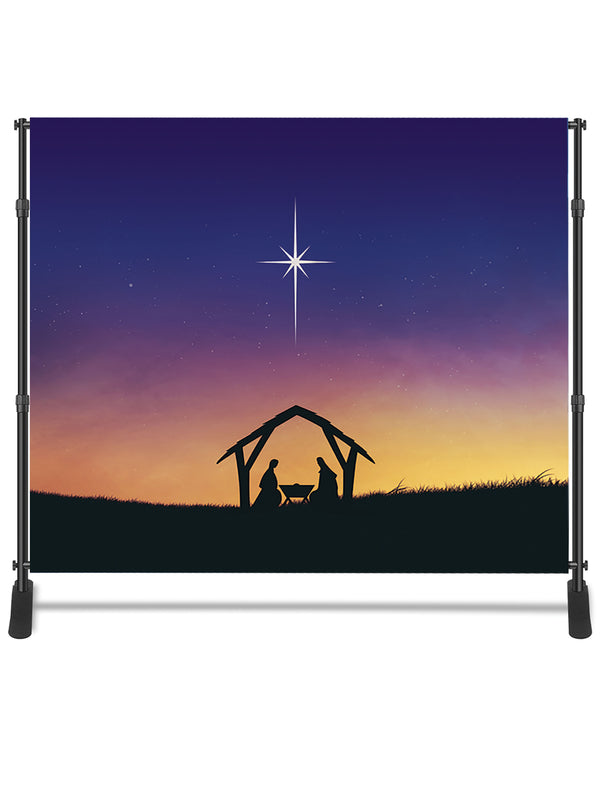 Custom Backdrop Nativity Scene 1