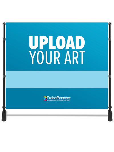 Custom Backdrop Upload Your Own Art - Custom Banners - PraiseBanners