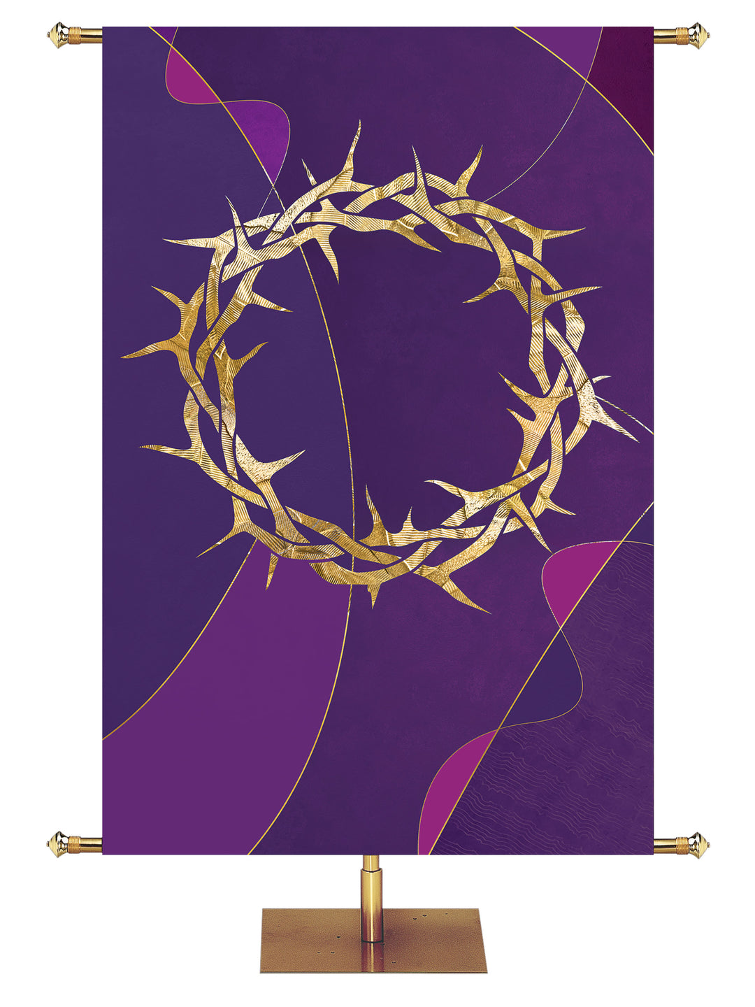 Symbols of Worship Crown of Thorns - Liturgical Banners - PraiseBanners