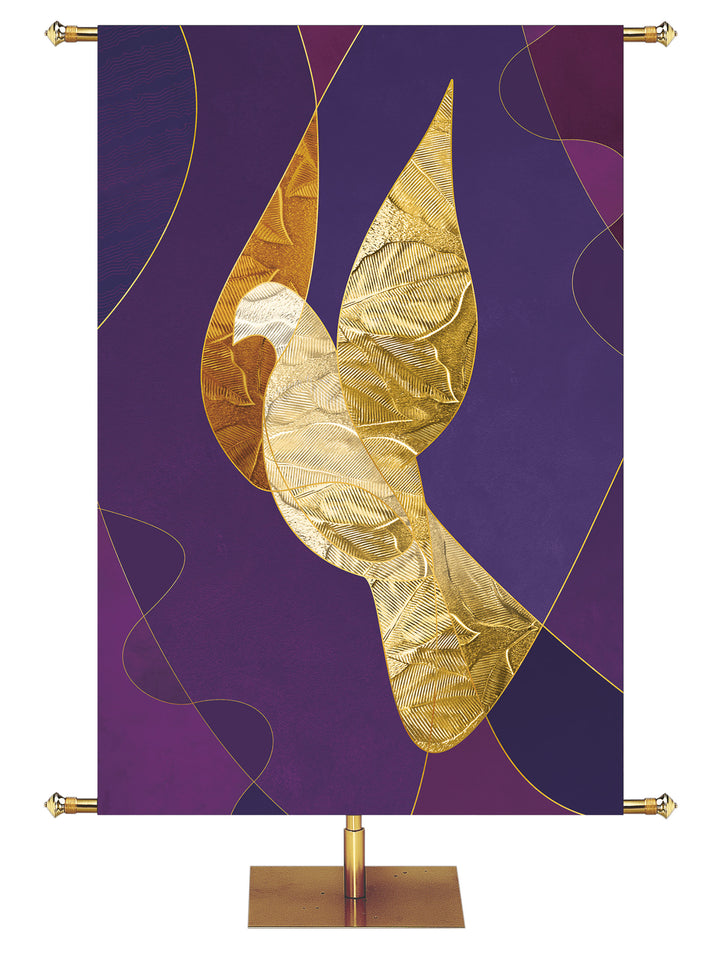Symbols of Worship Dove - Liturgical Banners - PraiseBanners