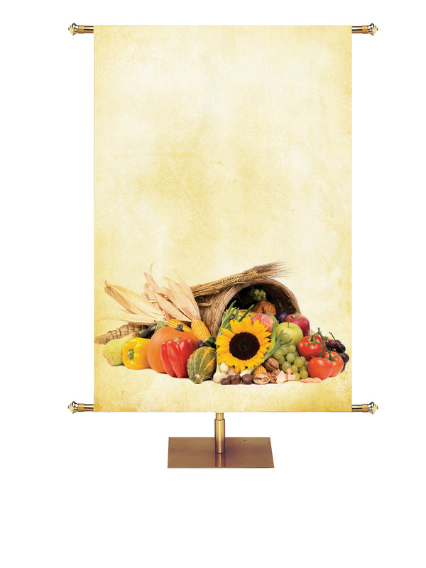 Bannière personnalisée classique de bienvenue à Thanksgiving