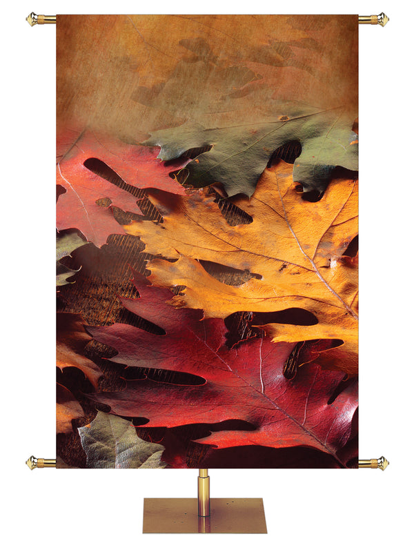 Custom Banner Contemporary Thanksgiving Give Thanks To His Holy Name Design 1