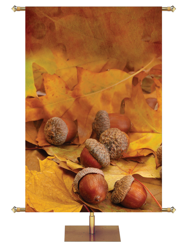 Custom Banner Contemporary Thanksgiving For the Lord is Good Design 1