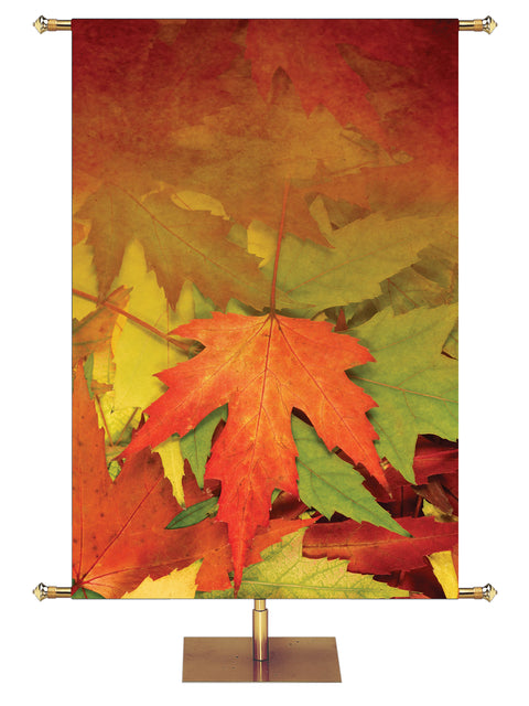 Custom Banner Contemporary Thanksgiving Sing Praises to the Lord Design 1 - Custom Fall Banners - PraiseBanners