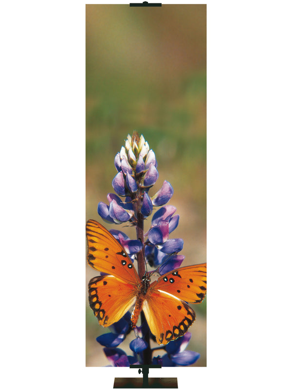 Custom Welcome Banner Butterfly