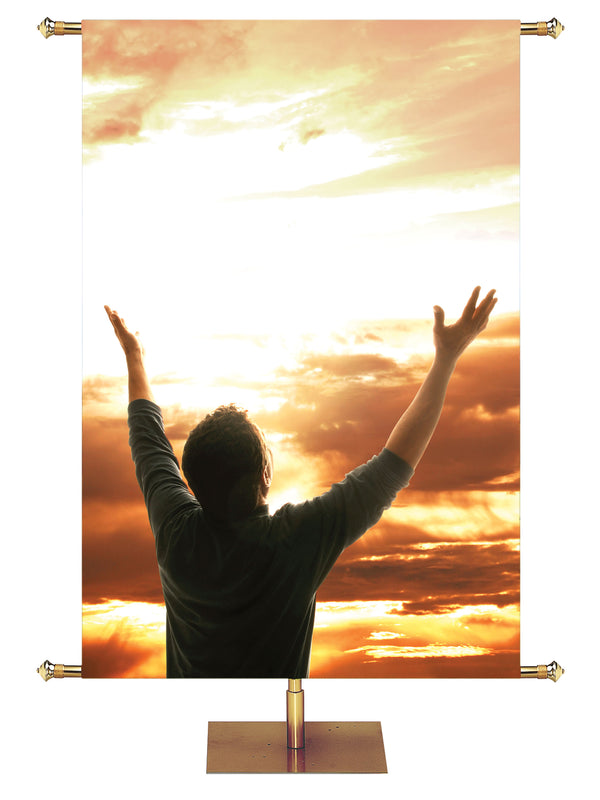 Custom Banner Words of Hope Trusts in the Lord