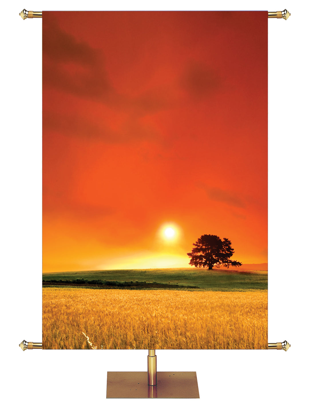 Custom Sunset Banner Words of Hope - Custom Year Round Banners - PraiseBanners