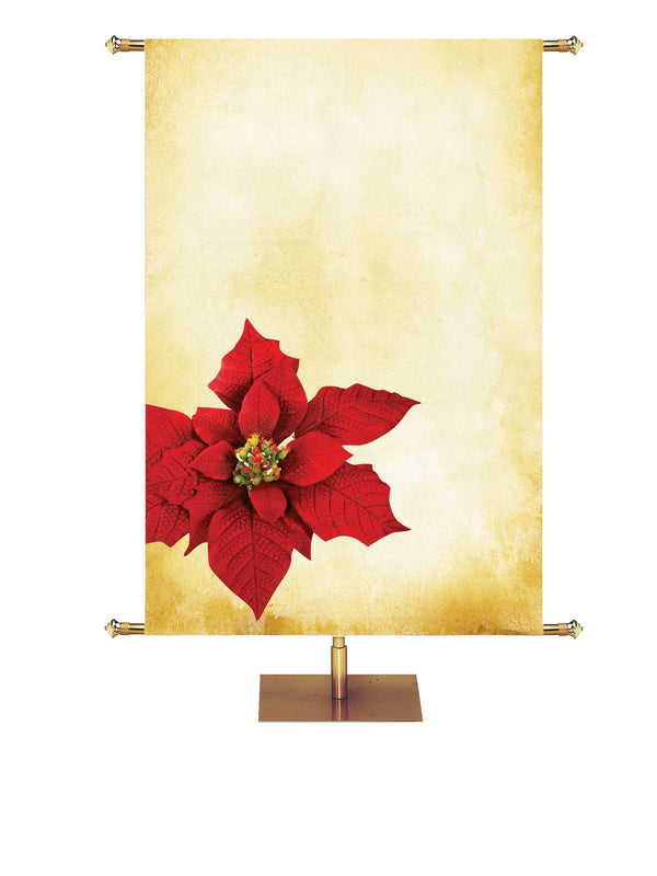 Banner personalizado tradicional de Navidad Príncipe de la Paz