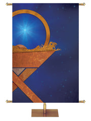 Custom Noel Nativity Joy to the World - Custom Christmas Banners - PraiseBanners