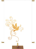 Custom Christmas Foil Dove Banner-Left - Custom Christmas Banners - PraiseBanners