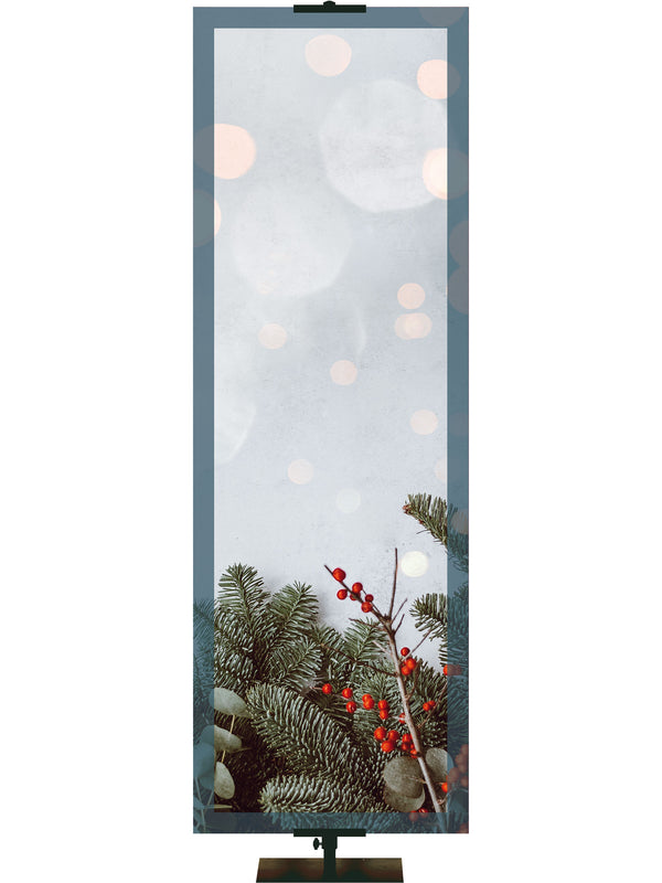 Banner personalizado Tannenbaum Esperanza, Paz, Amor y Alegría