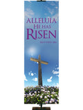 Contemporary Easter Alleluia He Has Risen - Easter Banners - PraiseBanners