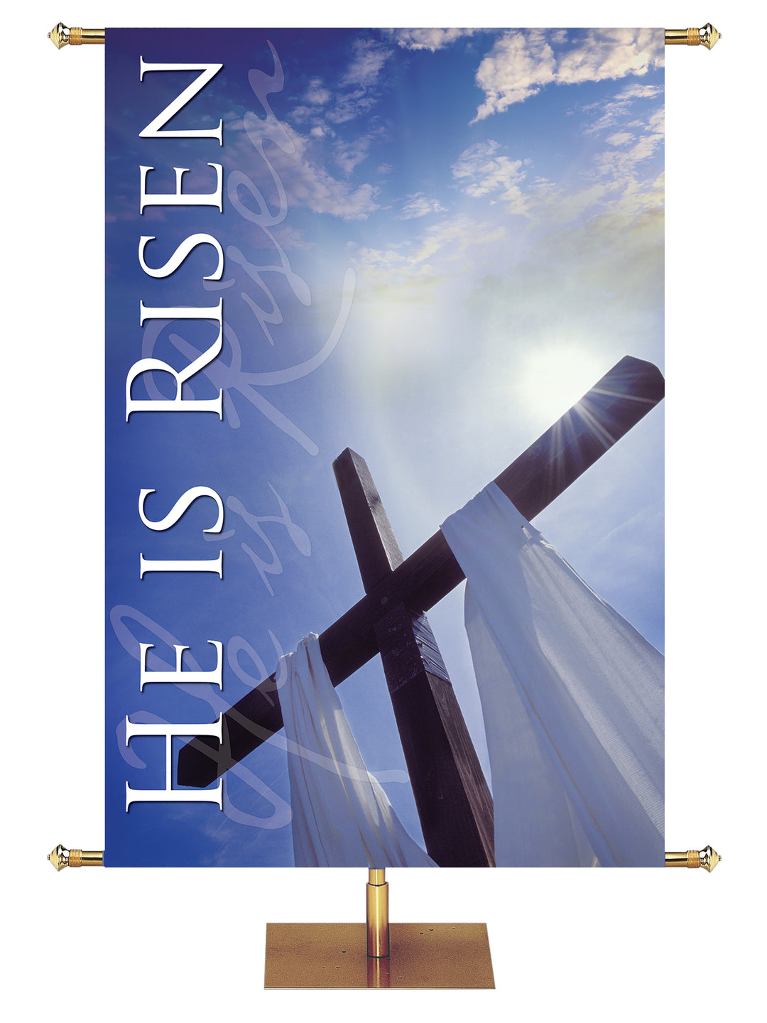 Colors of Easter He is Risen - Easter Banners - PraiseBanners