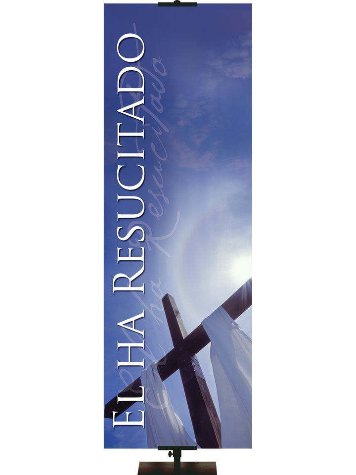 Spanish Colors of Easter He is Risen - Easter Banners - PraiseBanners