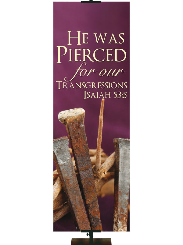 Contemporary Easter He Was Pierced