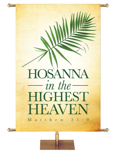 Easter Elegance Hosanna - Easter Banners - PraiseBanners