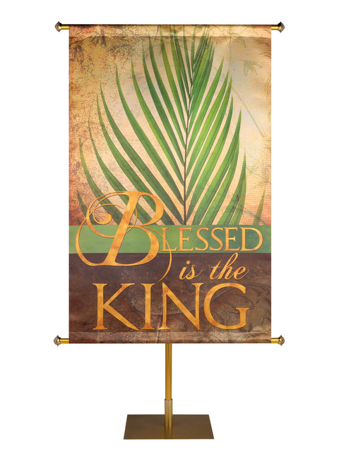 Sacred Symbols of Easter Blessed is the King - Easter Banners - PraiseBanners