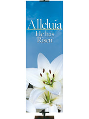 Joyous Easter Alleluia He Has Risen - Easter Banners - PraiseBanners