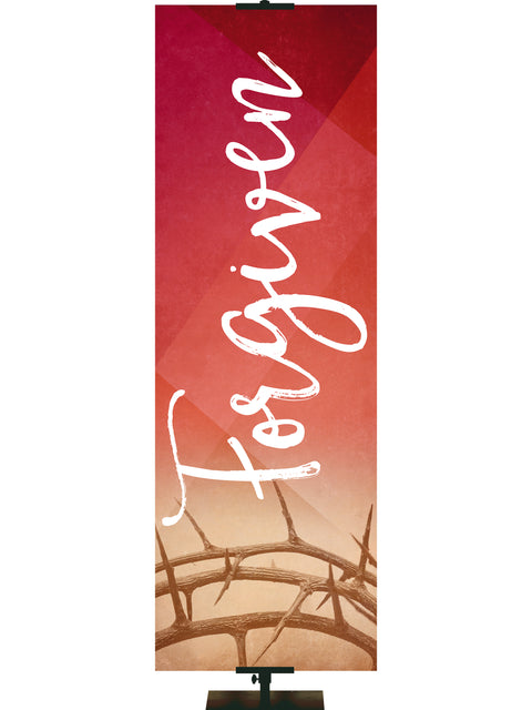 Easter Meditations Forgiven - Easter Banners - PraiseBanners