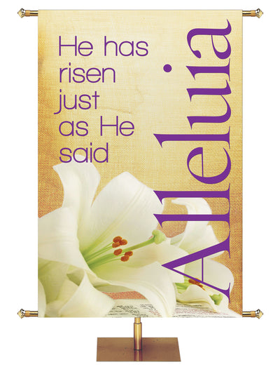 Rustic Easter Alleluia - Easter Banners - PraiseBanners