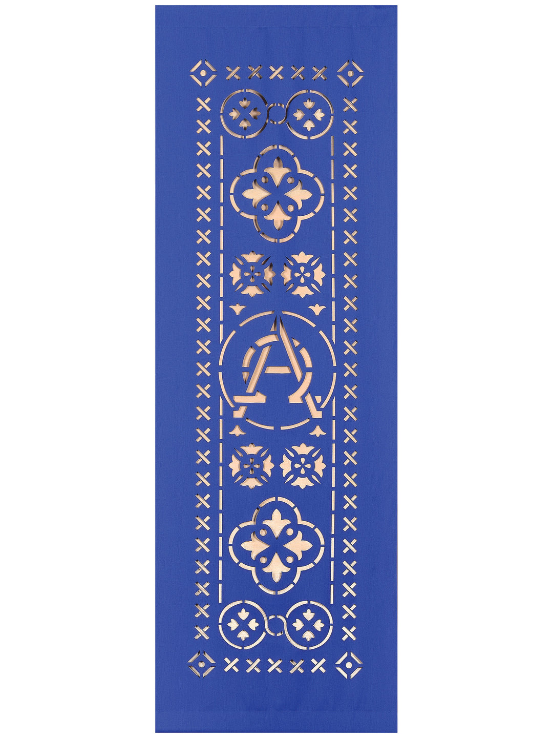 Ecclesiastical Alpha and Omega Banner - Liturgical Banners - PraiseBanners