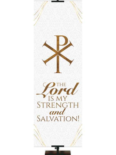 Signs of Easter Easter Chi-Rho Left - Easter Banners - PraiseBanners
