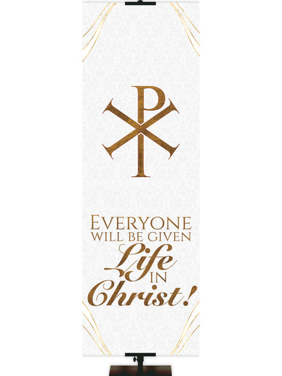 Signs of Easter Easter Chi-Rho Right - Easter Banners - PraiseBanners