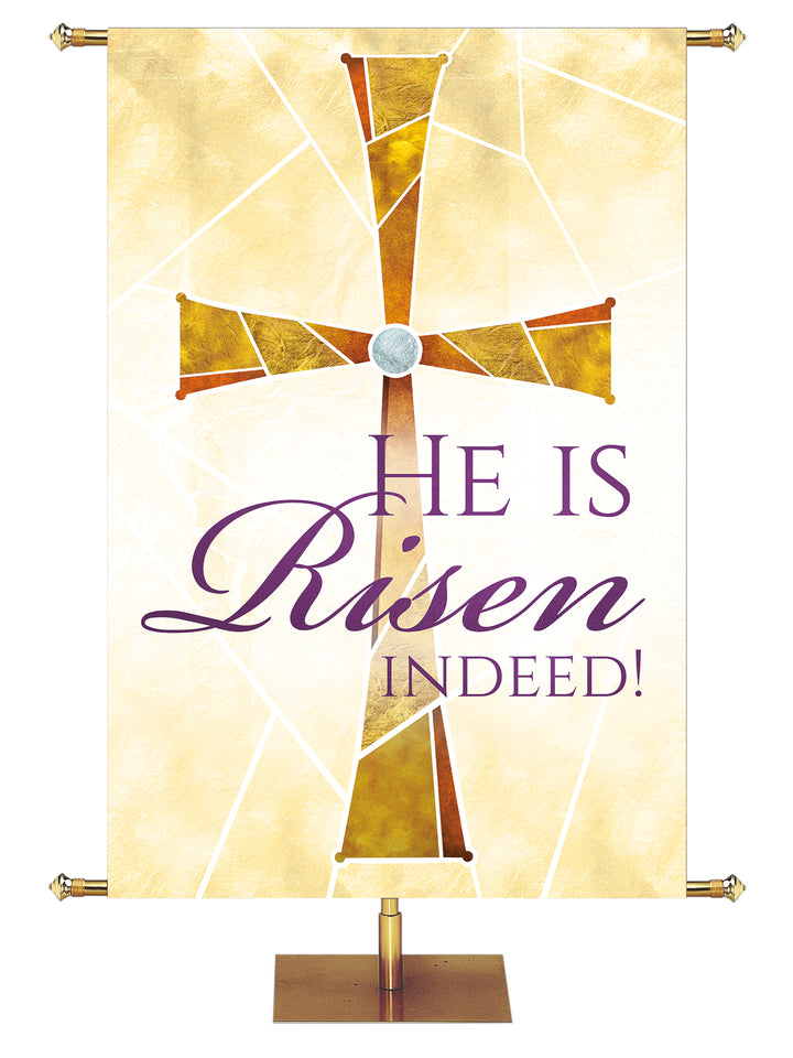 Eternal Emblems of Easter Church Banners - Timeless Symbols of Christ’s ...