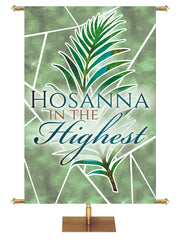 Eternal Emblems of Easter Hosanna in the Highest - Easter Banners - PraiseBanners