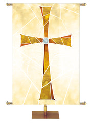 Eternal Emblems of Easter Cross Right Symbol - Easter Banners - PraiseBanners