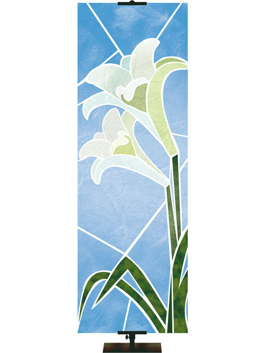 Eternal Emblems of Easter Lily Right Symbol